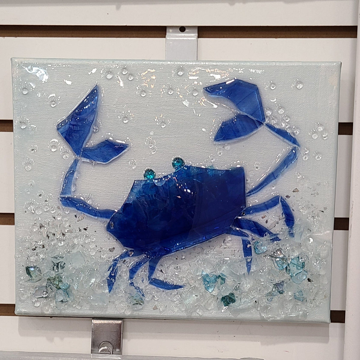 Laurie Kelly Art Studio Blue Crab Art 11x14 - Little Miss Muffin Children & Home