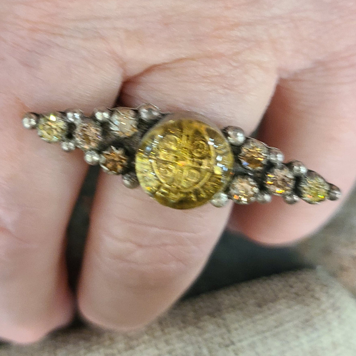 Virgins Saints & Angels Virgins Saints & Angels Pnk Dst Fay Winged Ring Sz 8 Sb - Little Miss Muffin Children & Home