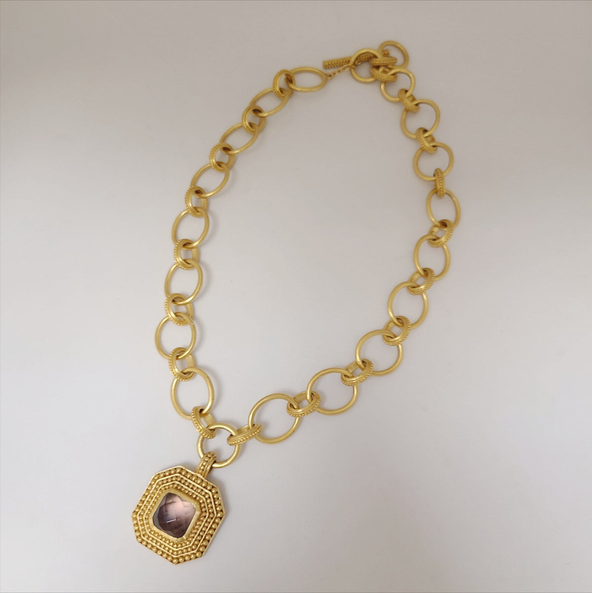 Julie Vos Luxor Amethyst Necklace - Little Miss Muffin Children & Home