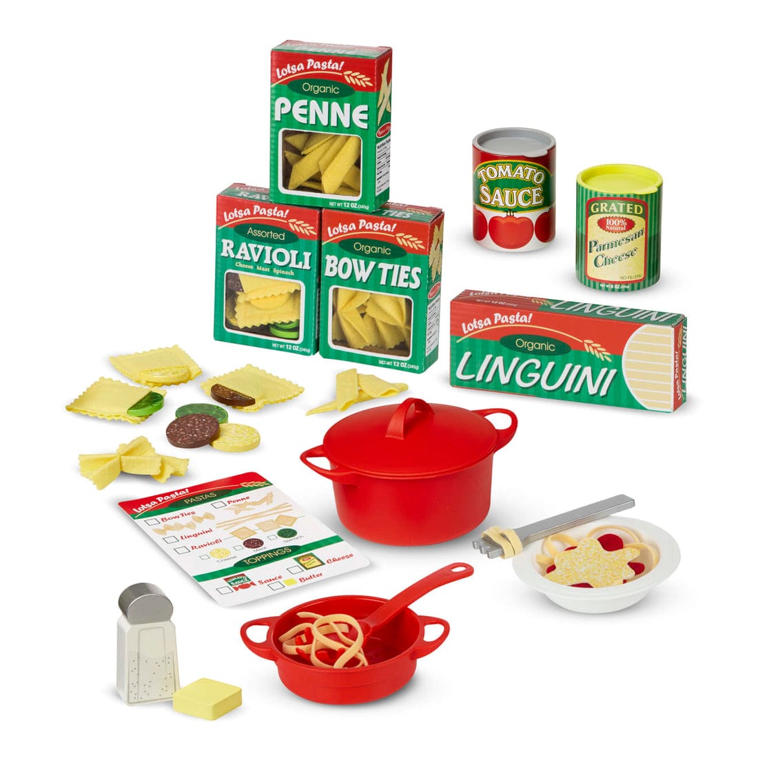 Melissa & Doug Melissa & Doug Prepare & Serve Pasta Set - Little Miss Muffin Children & Home