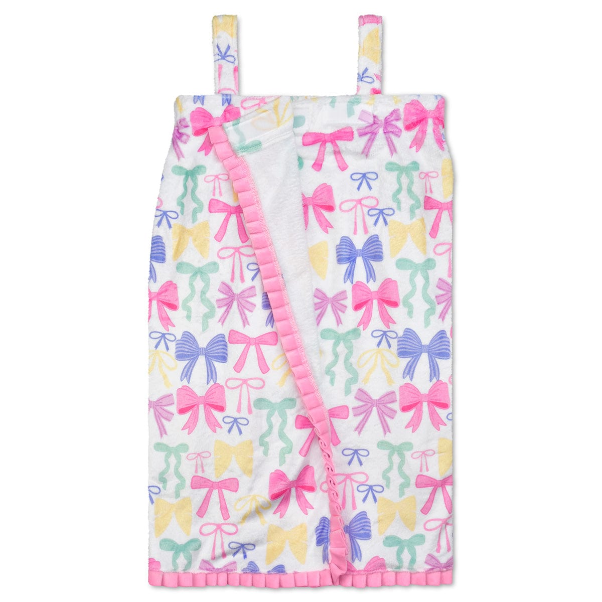 iScream Pretty Bows Plush Spa Wrap - Little Miss Muffin Children & Home