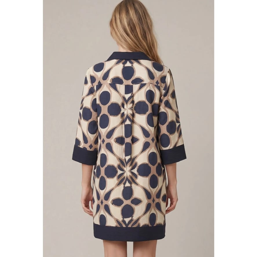 Printed Mini Dress
