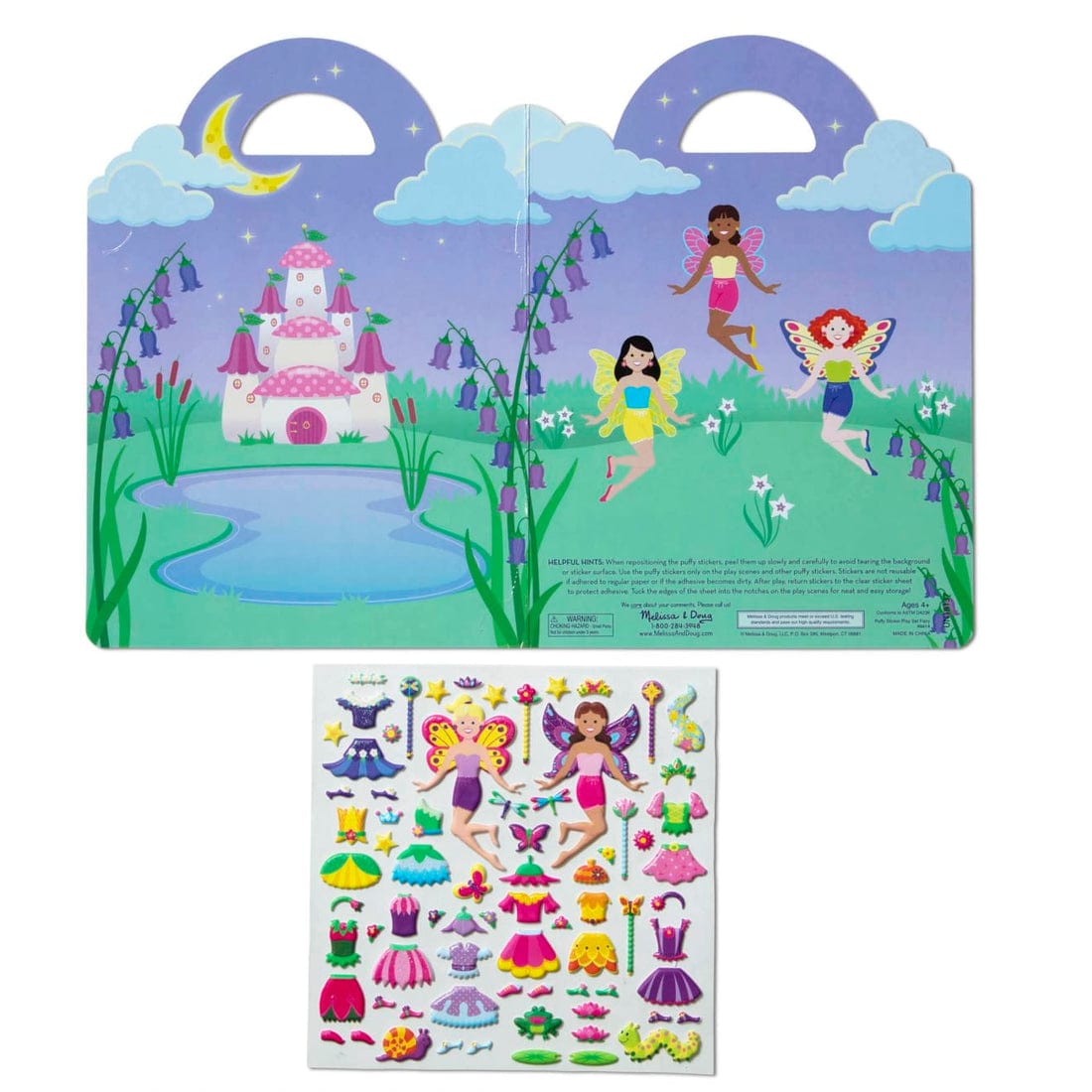 Melissa & Doug Fairy Puffy Sticker Play Set - Little Miss Muffin Children & Home