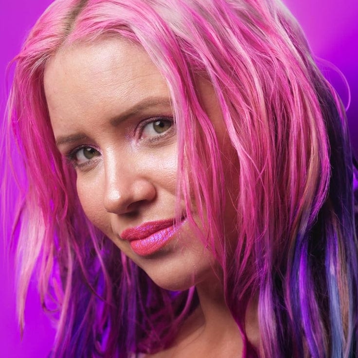 Purple-Zap Hocus Pocus Wash Out Hair Paint