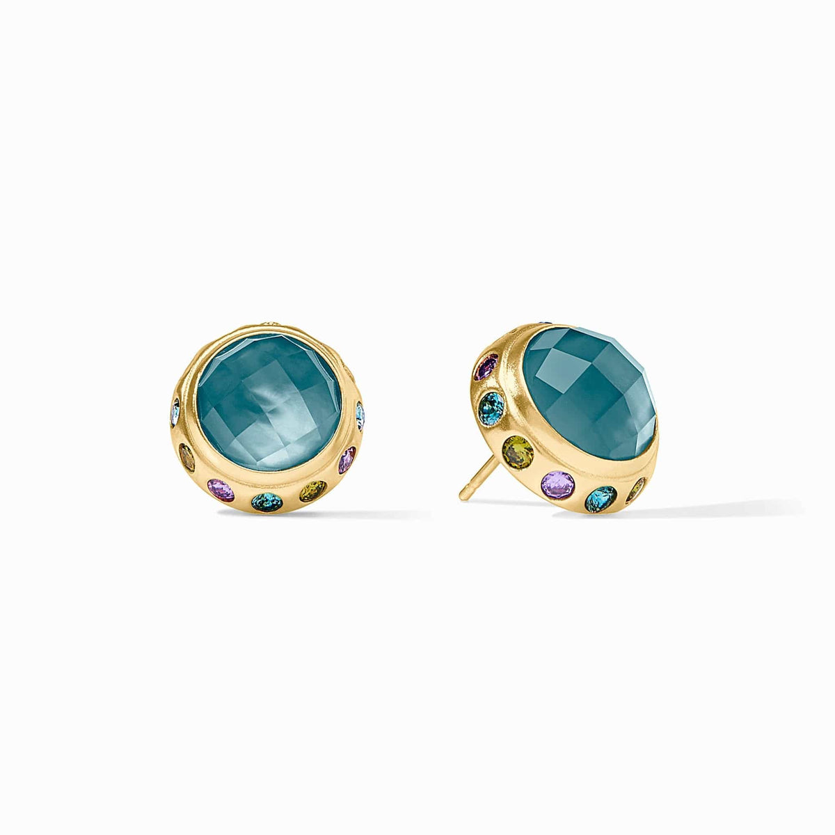 Rainbow Stud Iridescent Montana Blue