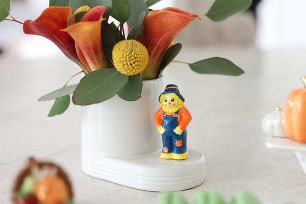 Nora Fleming Nora Fleming Pinstripes Round Cutie Container - Little Miss Muffin Children & Home