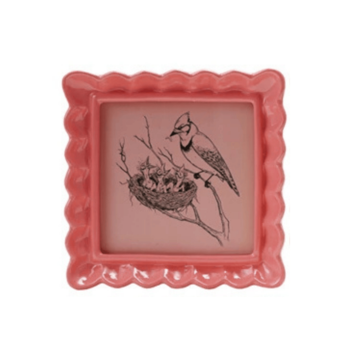 Resin Ruffled Photo Frame