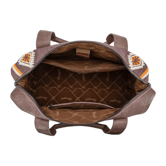 Coffee Wrangler Southwestern Print Duffle Bag