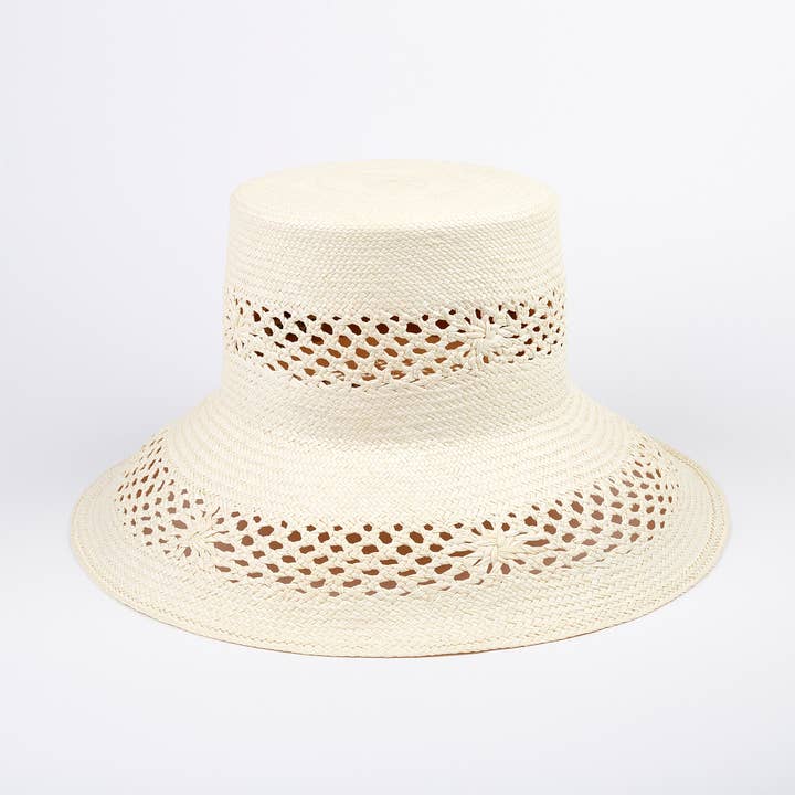 Rose Bucket Limited Edition Straw Panama Hat