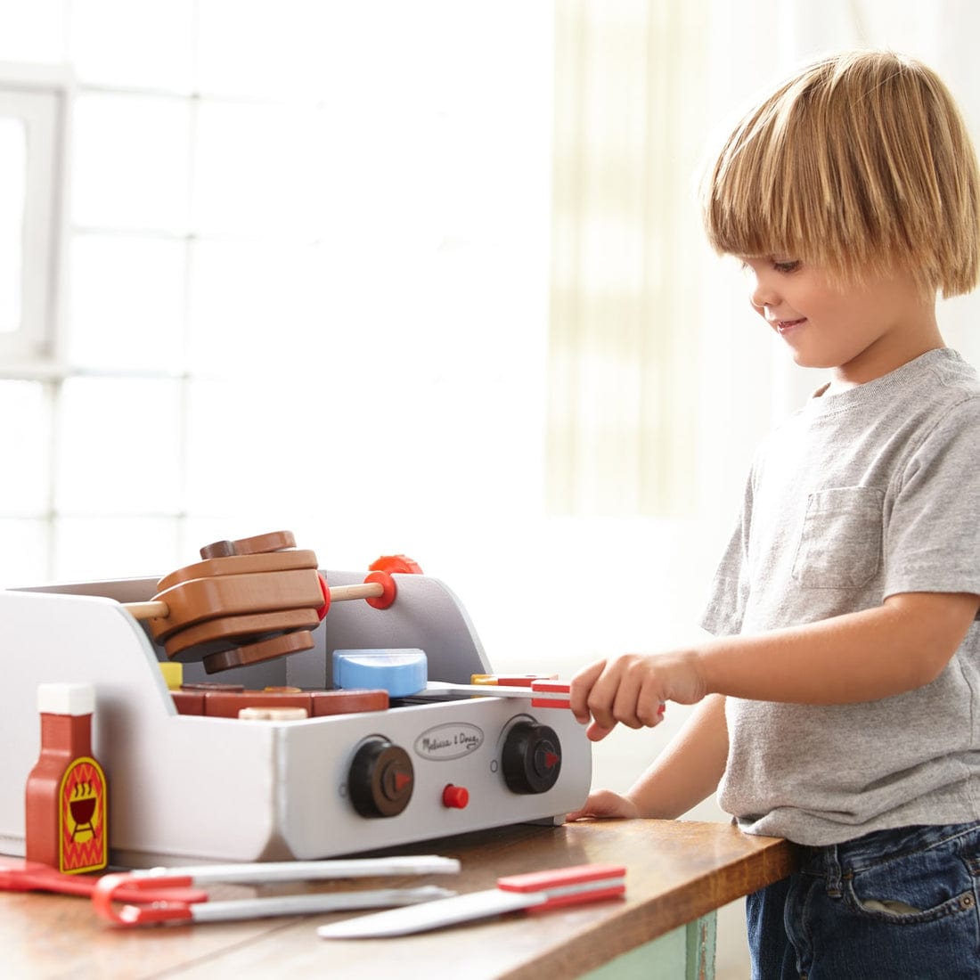 Melissa & Doug Melissa & Doug Rotisserie & Grill Barbecue Set - Little Miss Muffin Children & Home