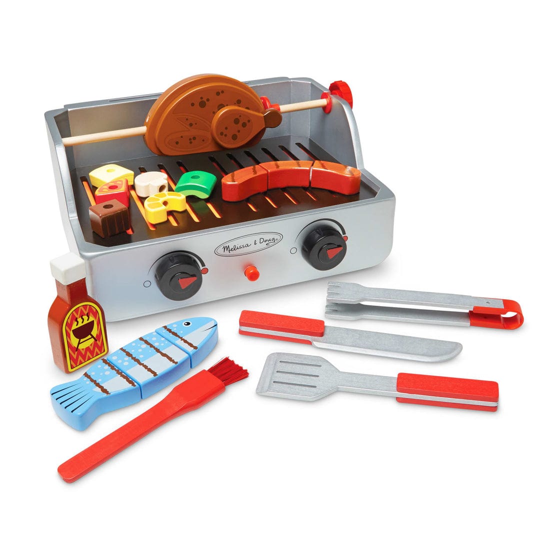 Melissa & Doug Melissa & Doug Rotisserie & Grill Barbecue Set - Little Miss Muffin Children & Home