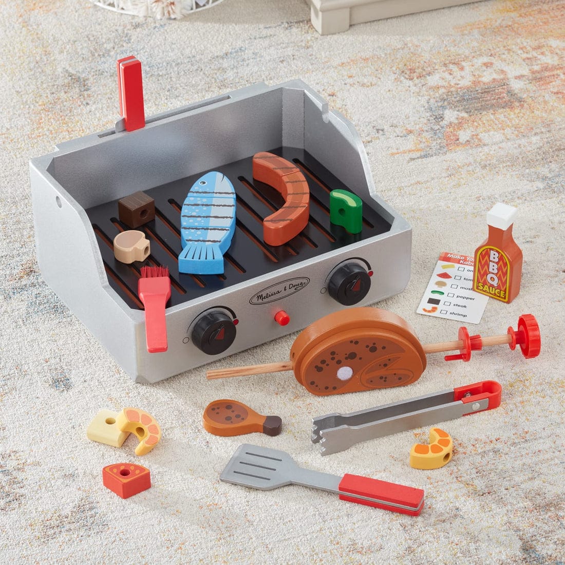 Melissa & Doug Melissa & Doug Rotisserie & Grill Barbecue Set - Little Miss Muffin Children & Home