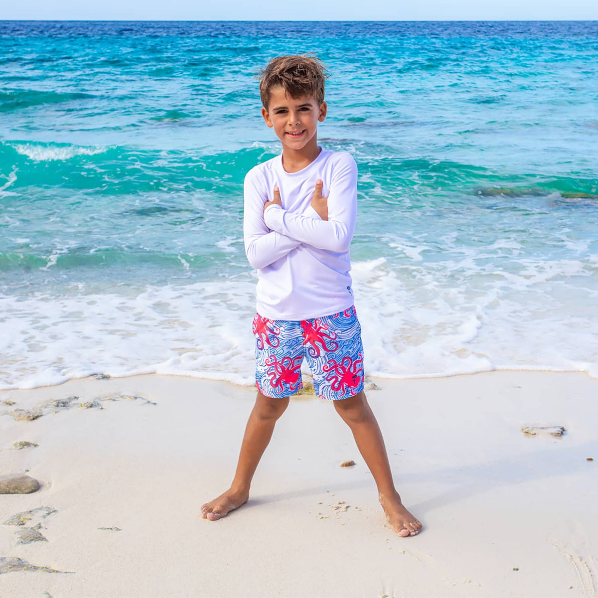 Shade Critters Shade Critters Boys Trunks - Octopus Waves - Little Miss Muffin Children & Home