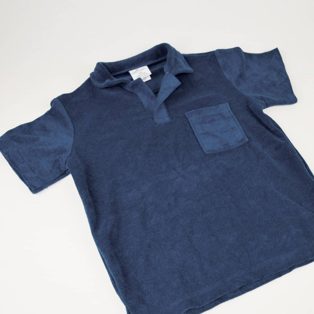 Shade Critters Shade Critters Boys Terry Polo - Navy - Little Miss Muffin Children & Home