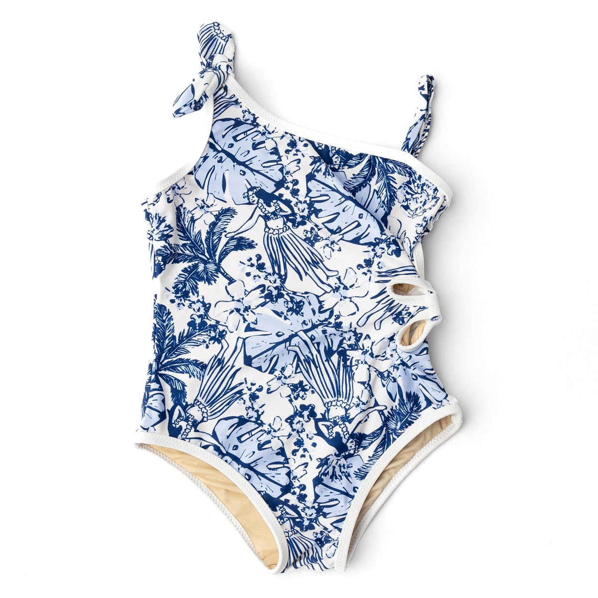 Shade Critters Shade Critters One Piece Daisy Cut Out Swimsuit - Tiki Tides - Little Miss Muffin Children & Home