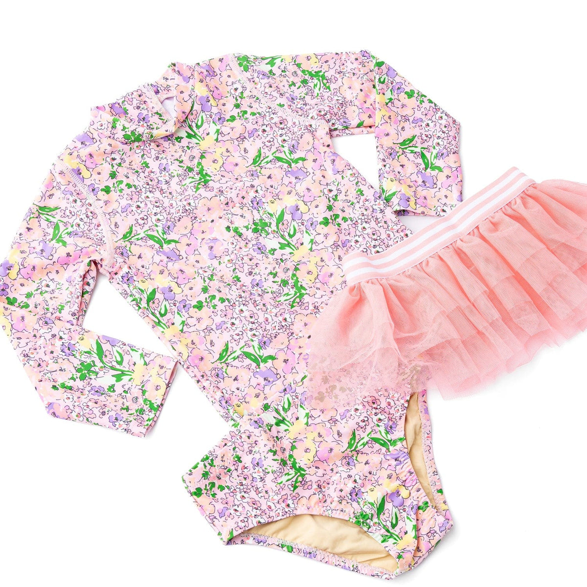Shade Critters Shade Critters Rashguard Set & Tutu - Petal Pink - Little Miss Muffin Children & Home
