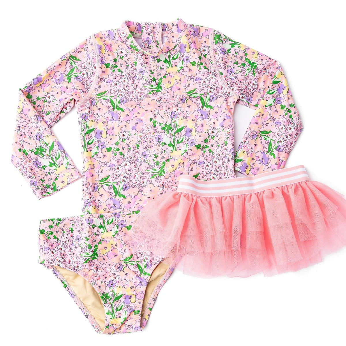Shade Critters Shade Critters Rashguard Set & Tutu - Petal Pink - Little Miss Muffin Children & Home