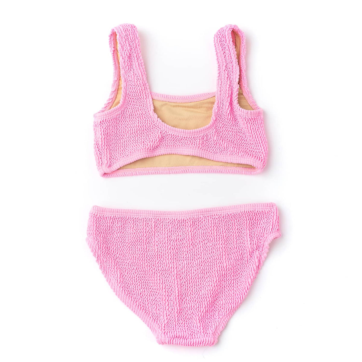Shade Critters Shade Critters Pink Girls Crinkle Textured Bikini - Little Miss Muffin Children & Home