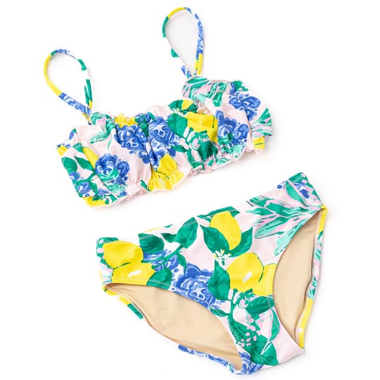 Shade Critters Santorini Citrus Smocked 2pc - Little Miss Muffin Children & Home
