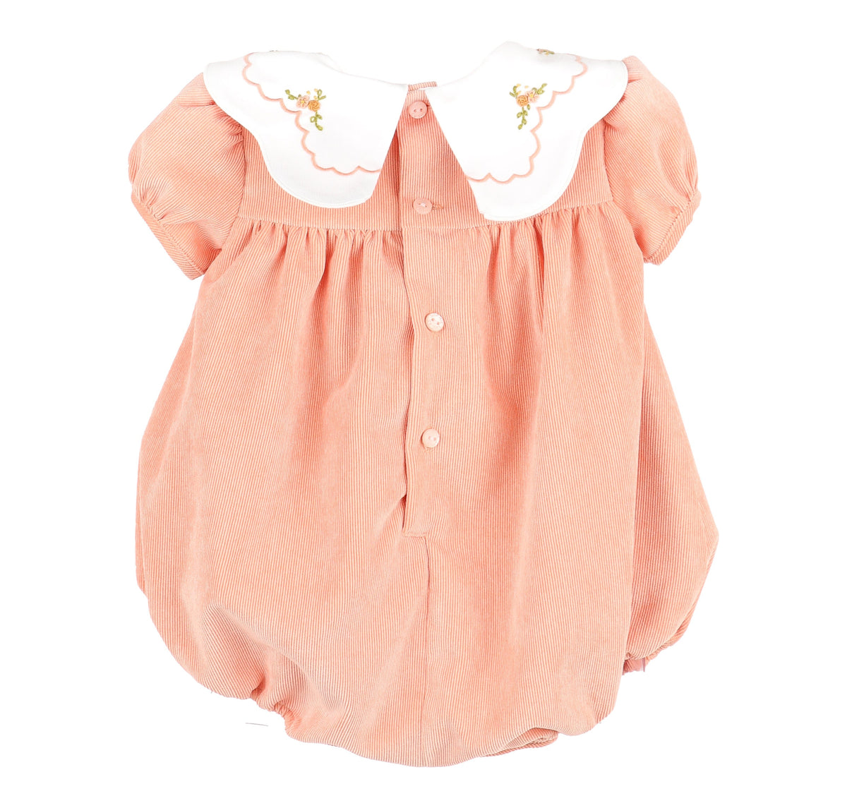 Casero & Associates Pumpkin Cord Scallop Bubble, Orange - Little Miss Muffin Children & Home