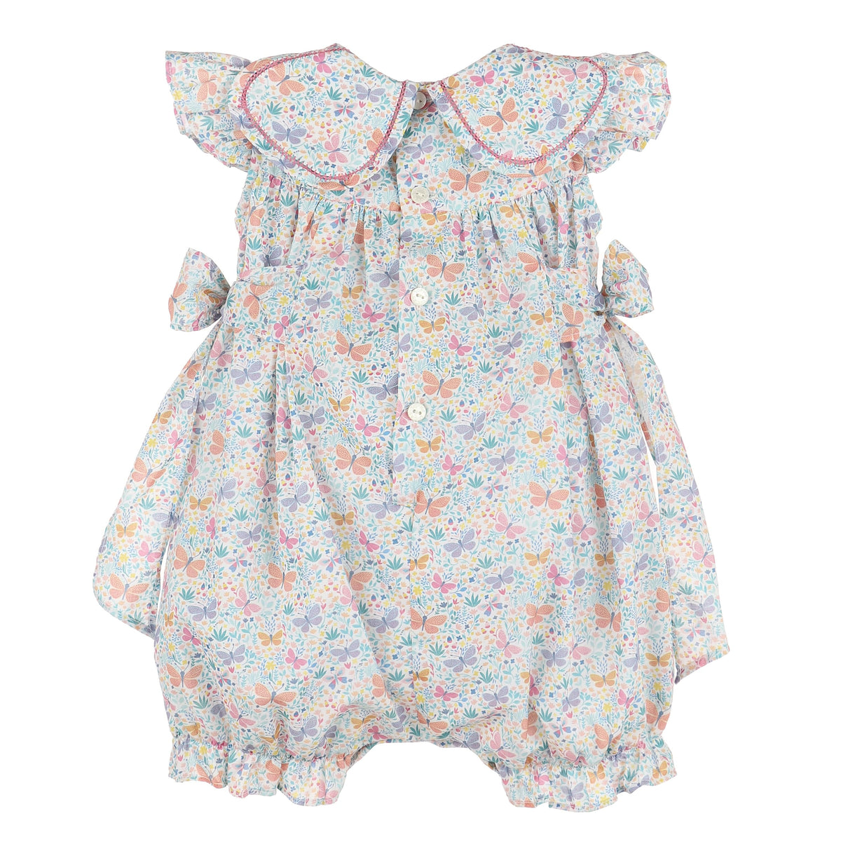 Casero & Associates Casero & Associates Butterfly Petal Playsuit, Print - Little Miss Muffin Children & Home