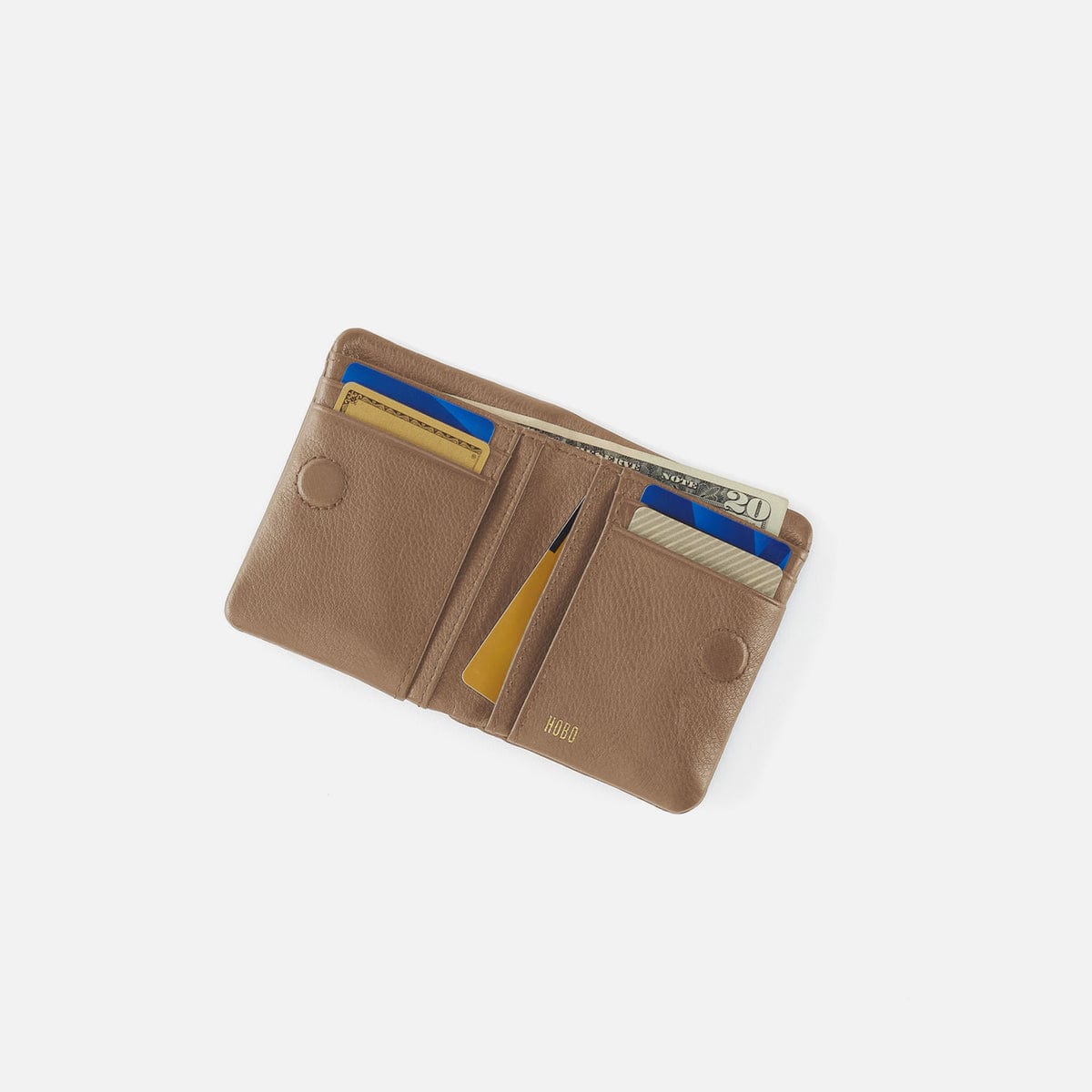 Hobo Lumen Mini Wallet in Pebbled Leather - Cedar Sagebrush - Little Miss Muffin Children & Home