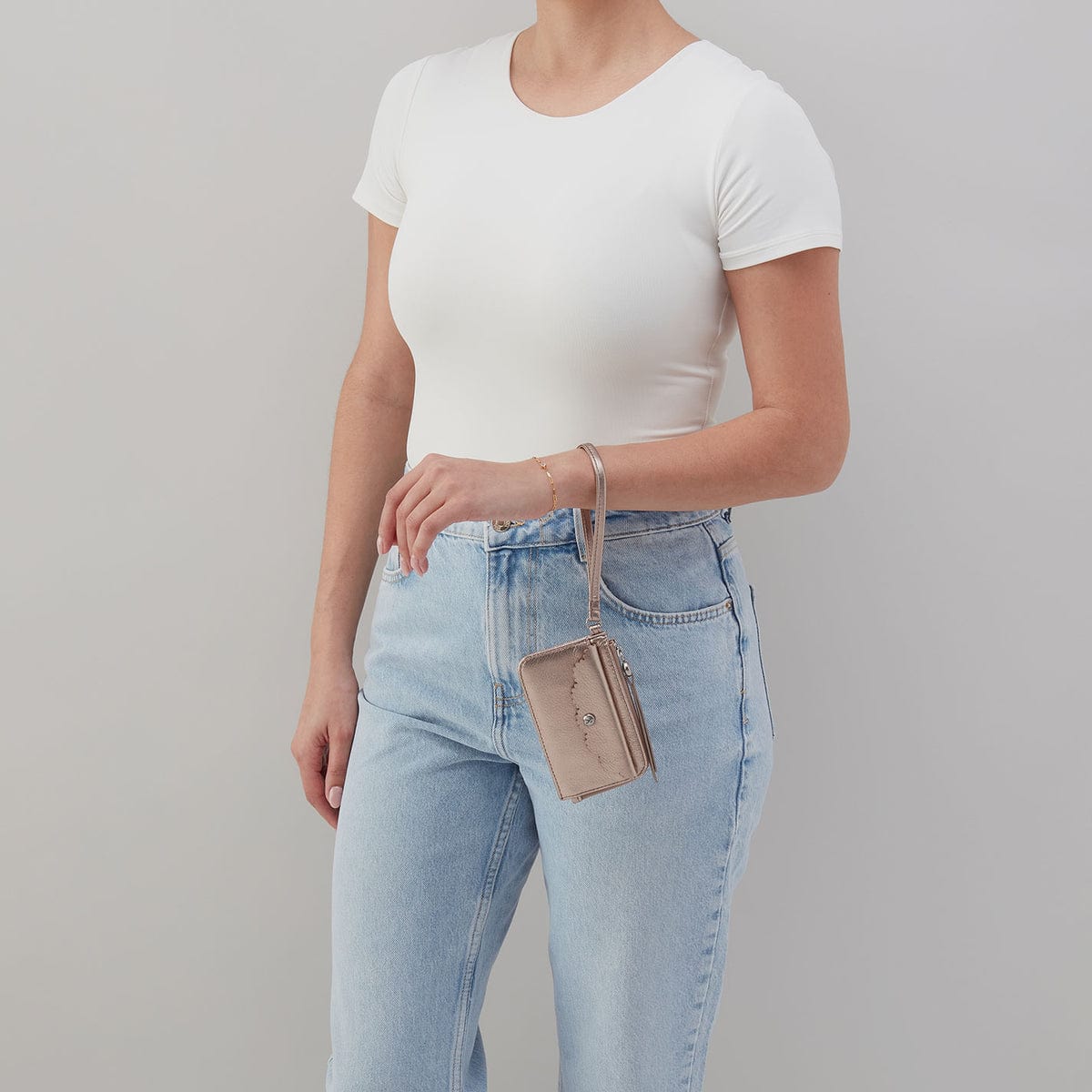 Hobo Hobo Tabby Card Wristlet in Cameo Quartz - Little Miss Muffin Children & Home