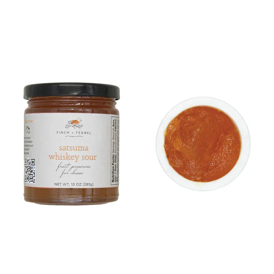 Satsuma Whiskey Sour Fruit Preserves for Cheese Pairing by Finch + Fennel