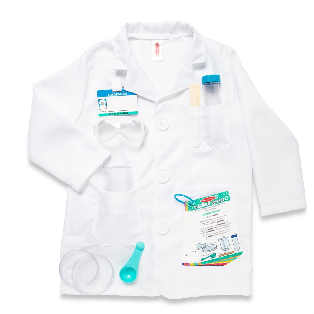 Scientist role play costume set for kids