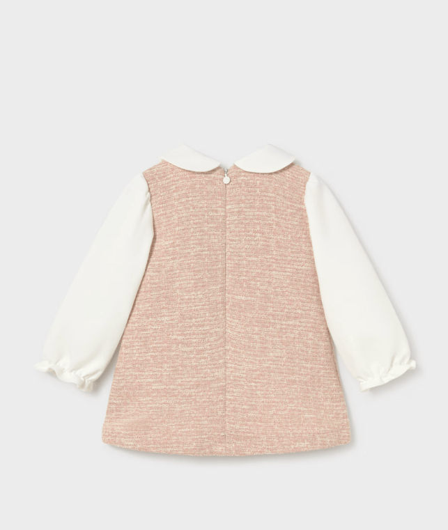 Knit & Tweed Combo Dress