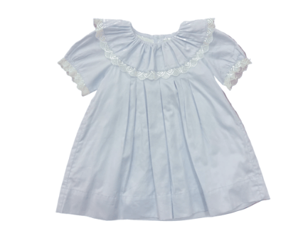 Alexis Ruffle Collar Lace Dress