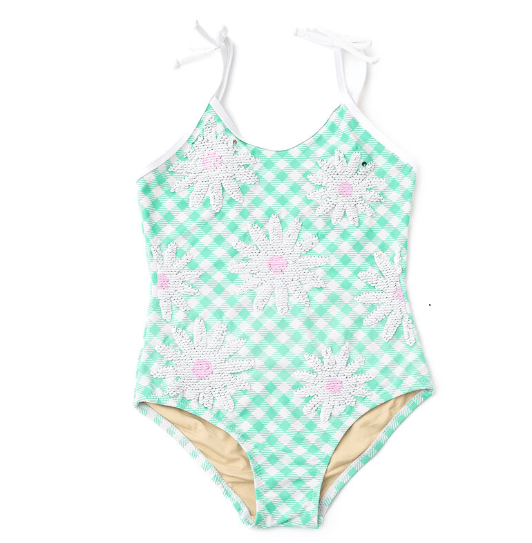Daisy Stripe Sequins 1pc