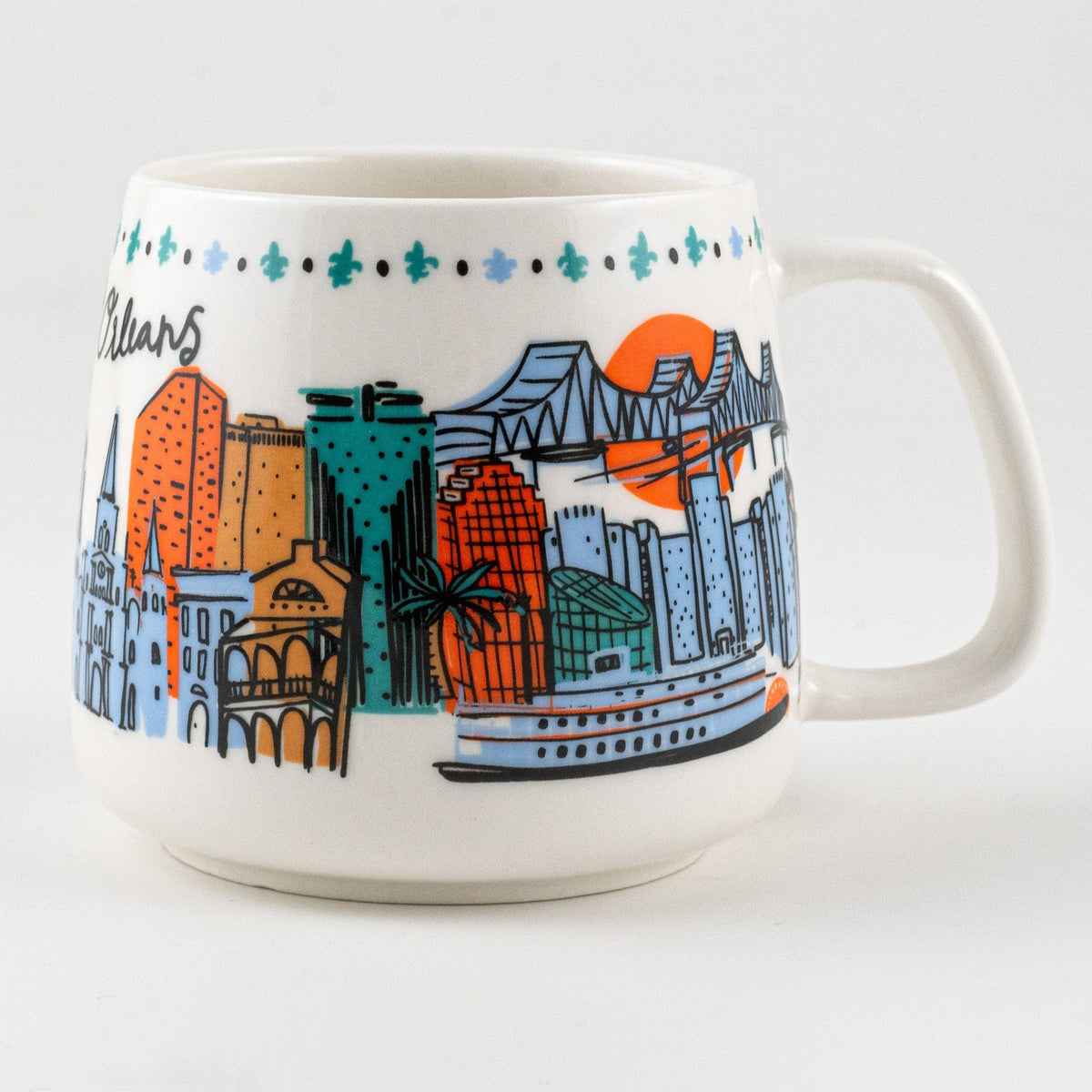 The Parish Line Nola Building Mug - Little Miss Muffin Children & Home