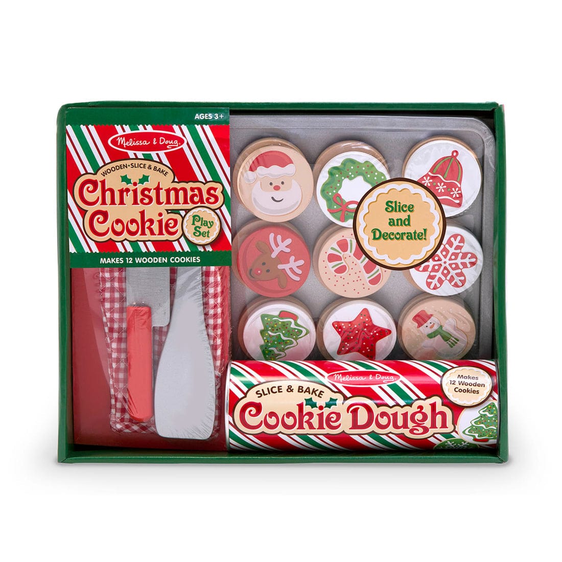 Melissa & Doug Melissa & Doug Slice & Bake Christmas Cookie Play Set - Little Miss Muffin Children & Home