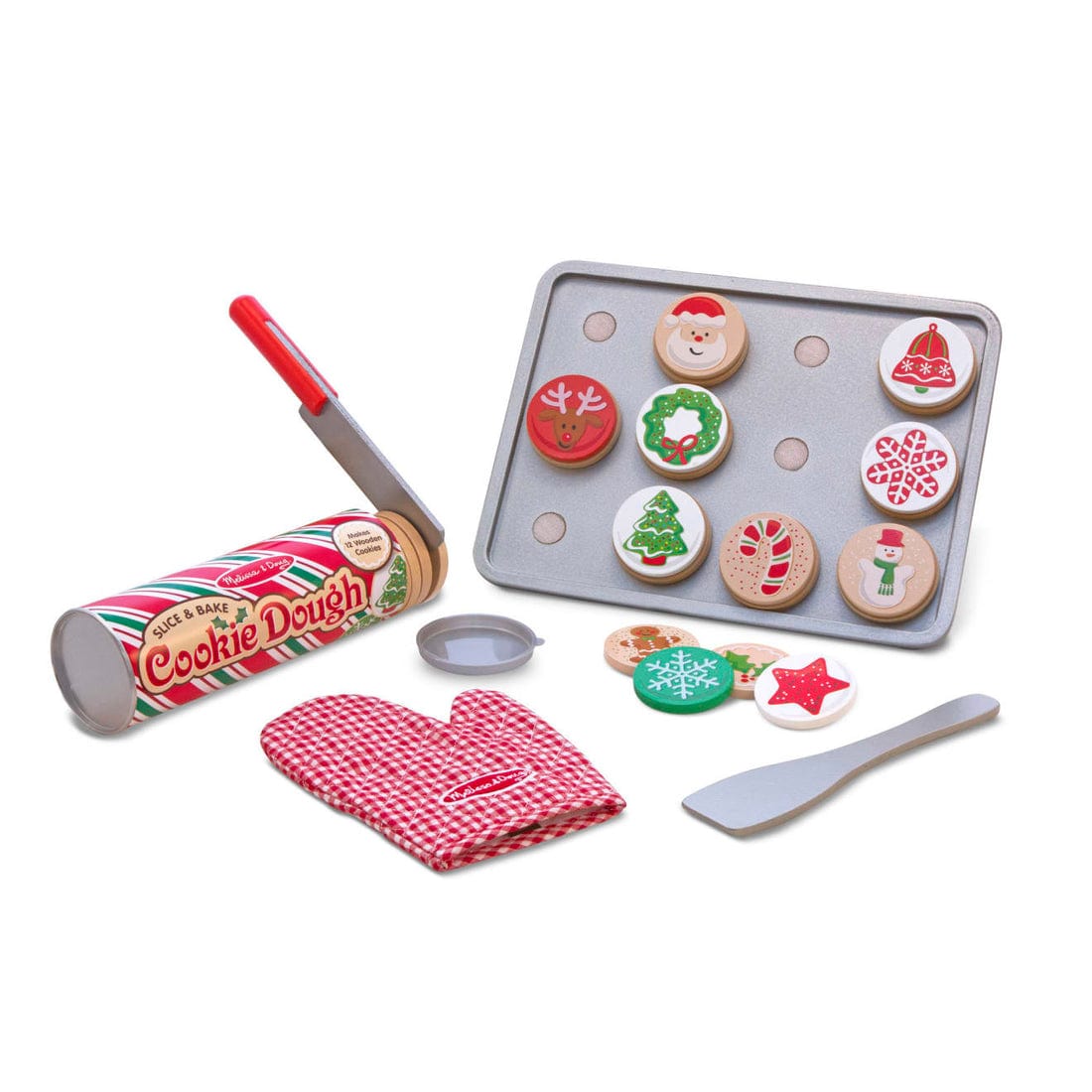 Melissa & Doug Melissa & Doug Slice & Bake Christmas Cookie Play Set - Little Miss Muffin Children & Home