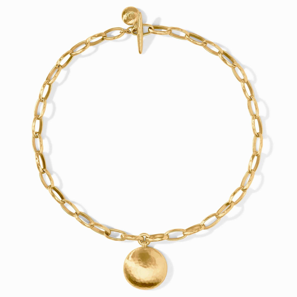 solara pendant gold necklace