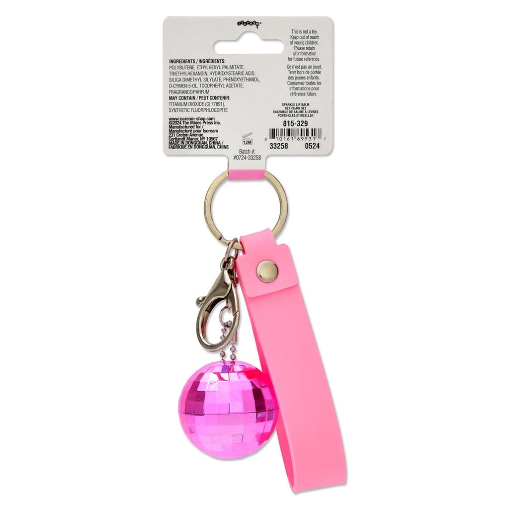 iScream iScream Sparkle Lip Balm Key Chain Set - Little Miss Muffin Children & Home