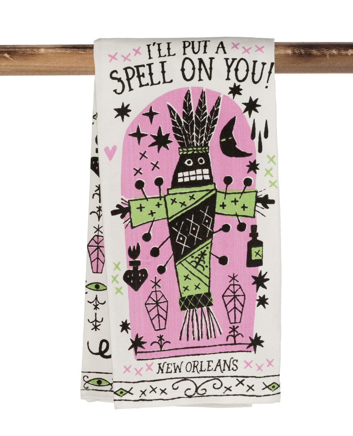 Decorative towel voodoo halloween