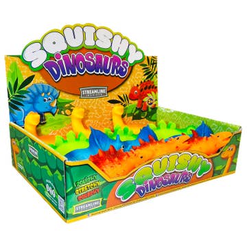 Squishy Dinos, 4 Colors Available