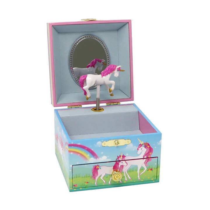 Stardust Unicorn Small Musical Jewellery Box