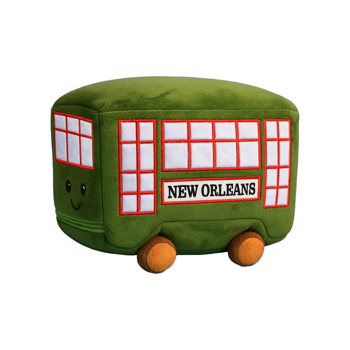 Nola Tawk Streetcar Louie SquishySnuggles Plushie - Little Miss Muffin Children & Home