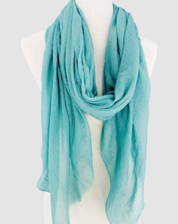 Super Soft Solid Mint Scarf