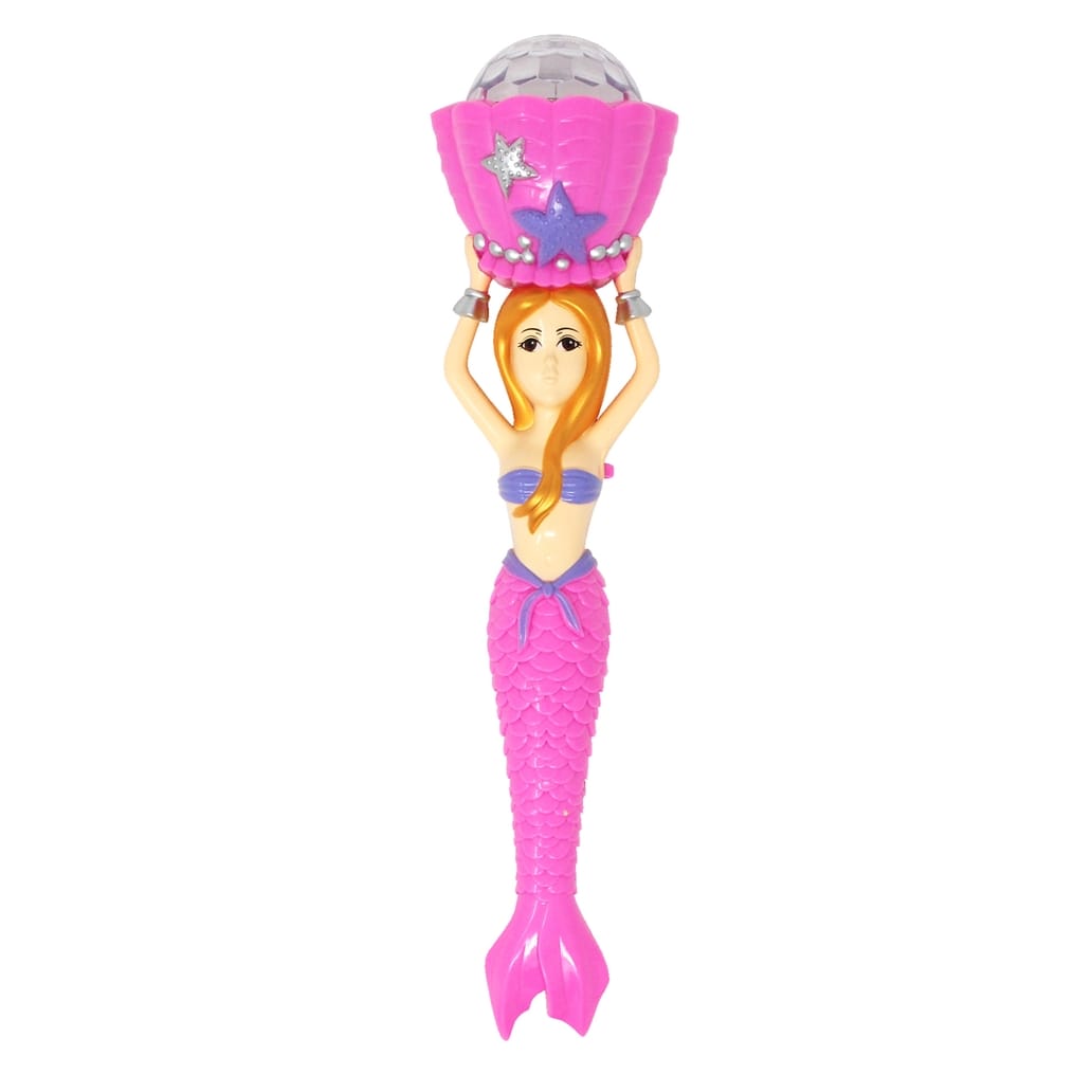 Pink Poppy Mermaid Light Up Wand