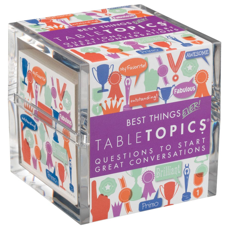 Best Things Ever Conversation Starter Game