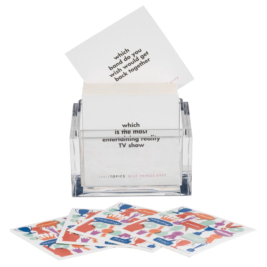 Best Things Ever Conversation Starter Game