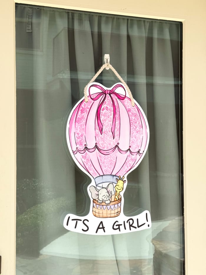 Birthday Balloon Door Hanger