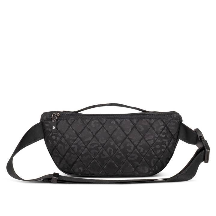 The Bum Bag Black Leopard