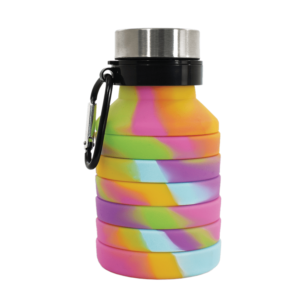 iScream iScream Tie Dye Collapsible Water Bottle - Little Miss Muffin Children & Home
