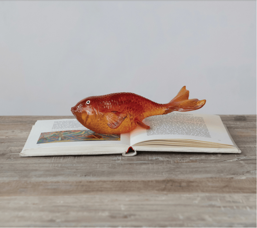 Transparent Resin Goldfish