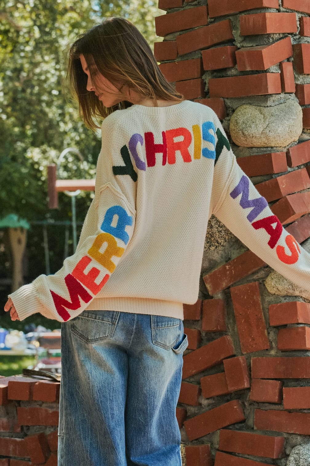 Merry Christmas Knit Sweater